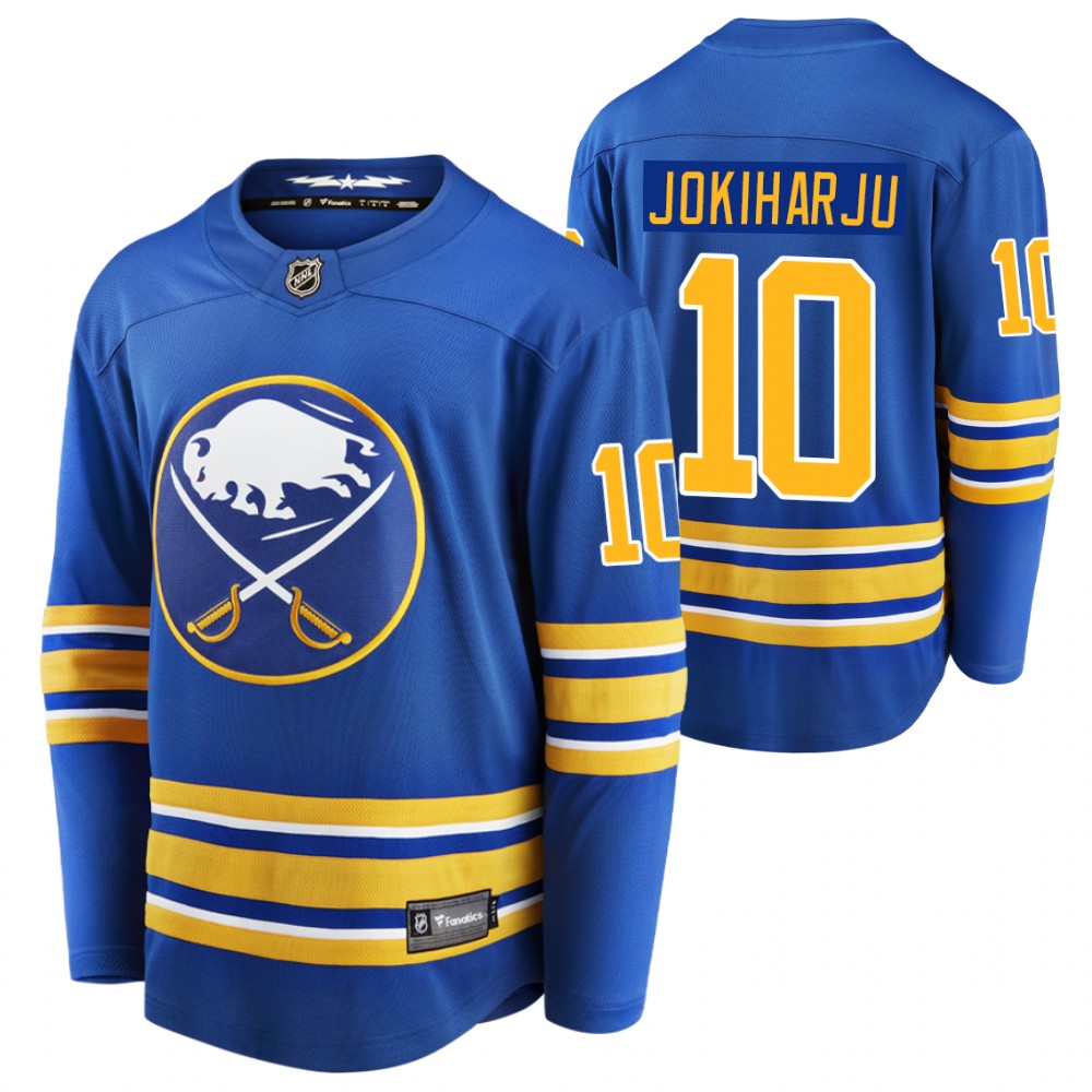 Buffalo Sabres 2020-21 Home Henri Jokiharju Breakaway Player Jersey