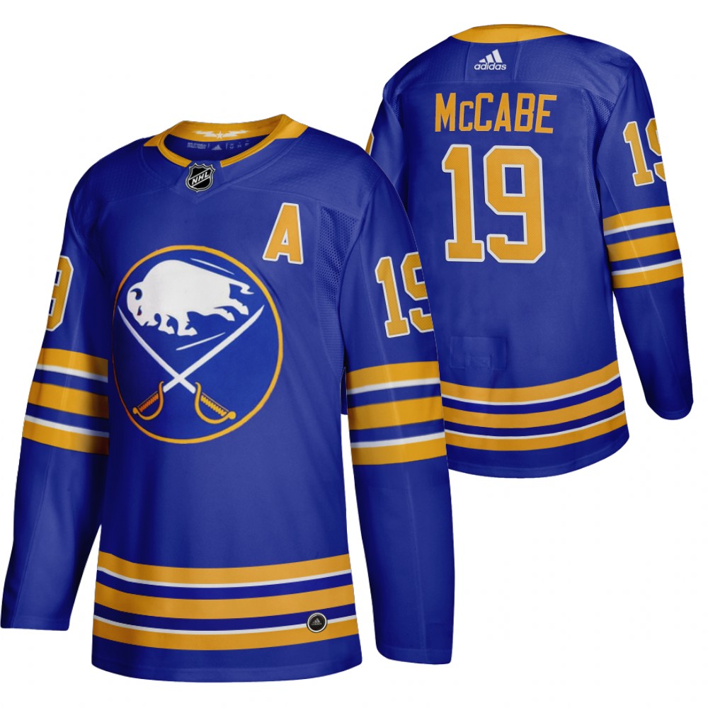 Buffalo Sabres 2020-21 Home Jake Mccabe Return to Royal Jersey