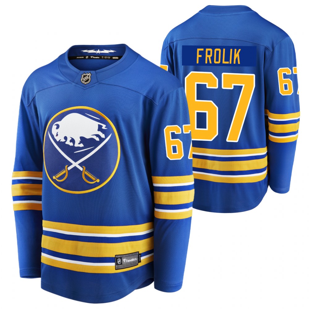 Buffalo Sabres 2020-21 Home Michael Frolik Breakaway Player Jersey