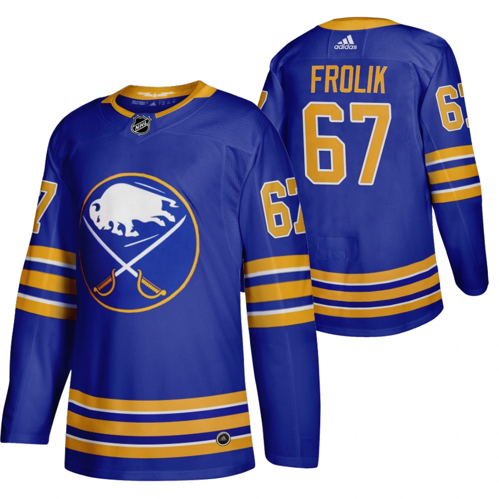 Buffalo Sabres 2020-21 Home Michael Frolik Return to Royal Jersey