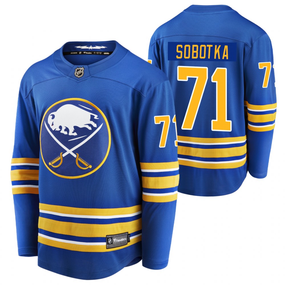 Buffalo Sabres 2020-21 Home Vladimir Sobotka Breakaway Player Jersey