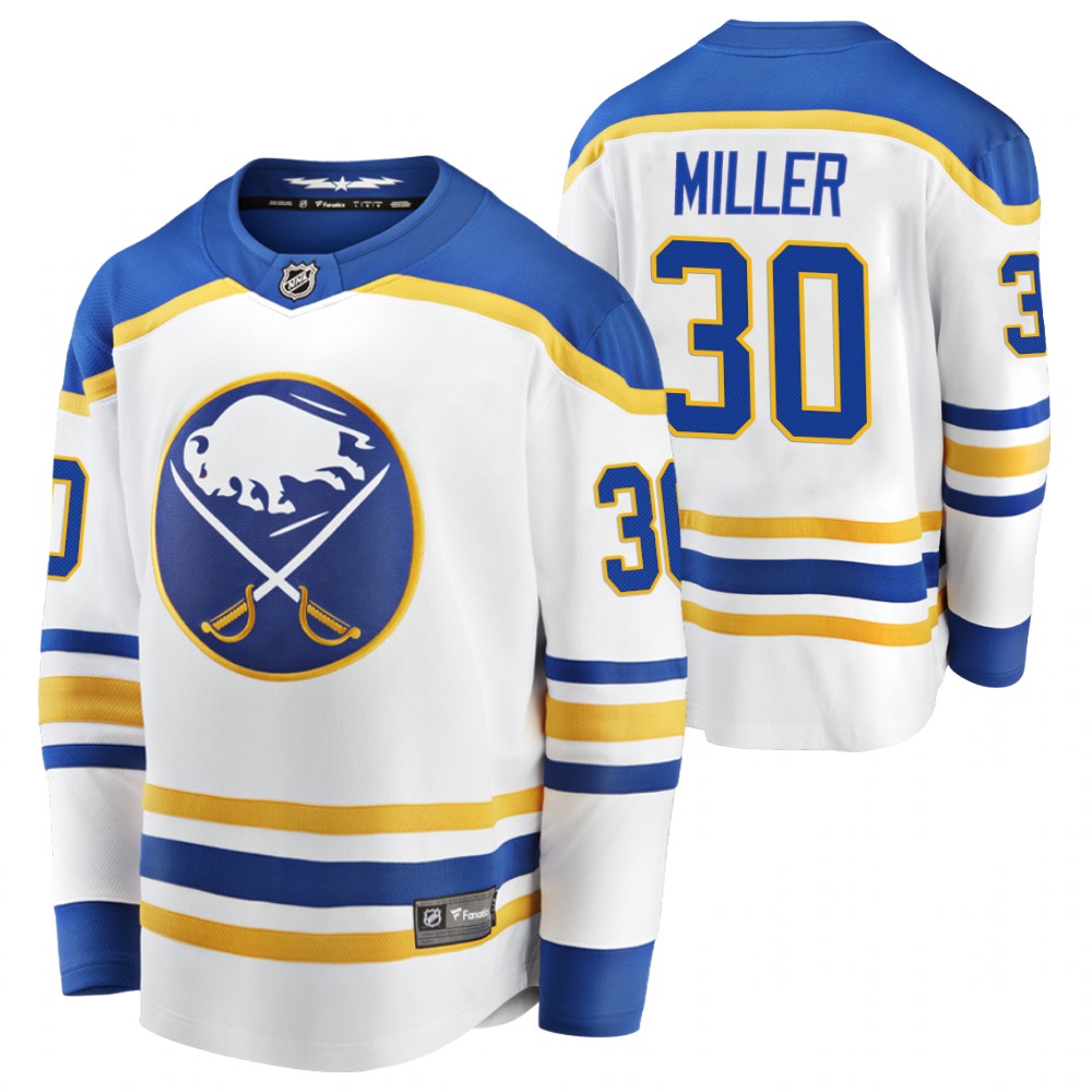 Buffalo Sabres Away Ryan Miller Jersey