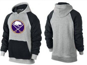 Buffalo Sabres Pullover Hoodie Grey & Black