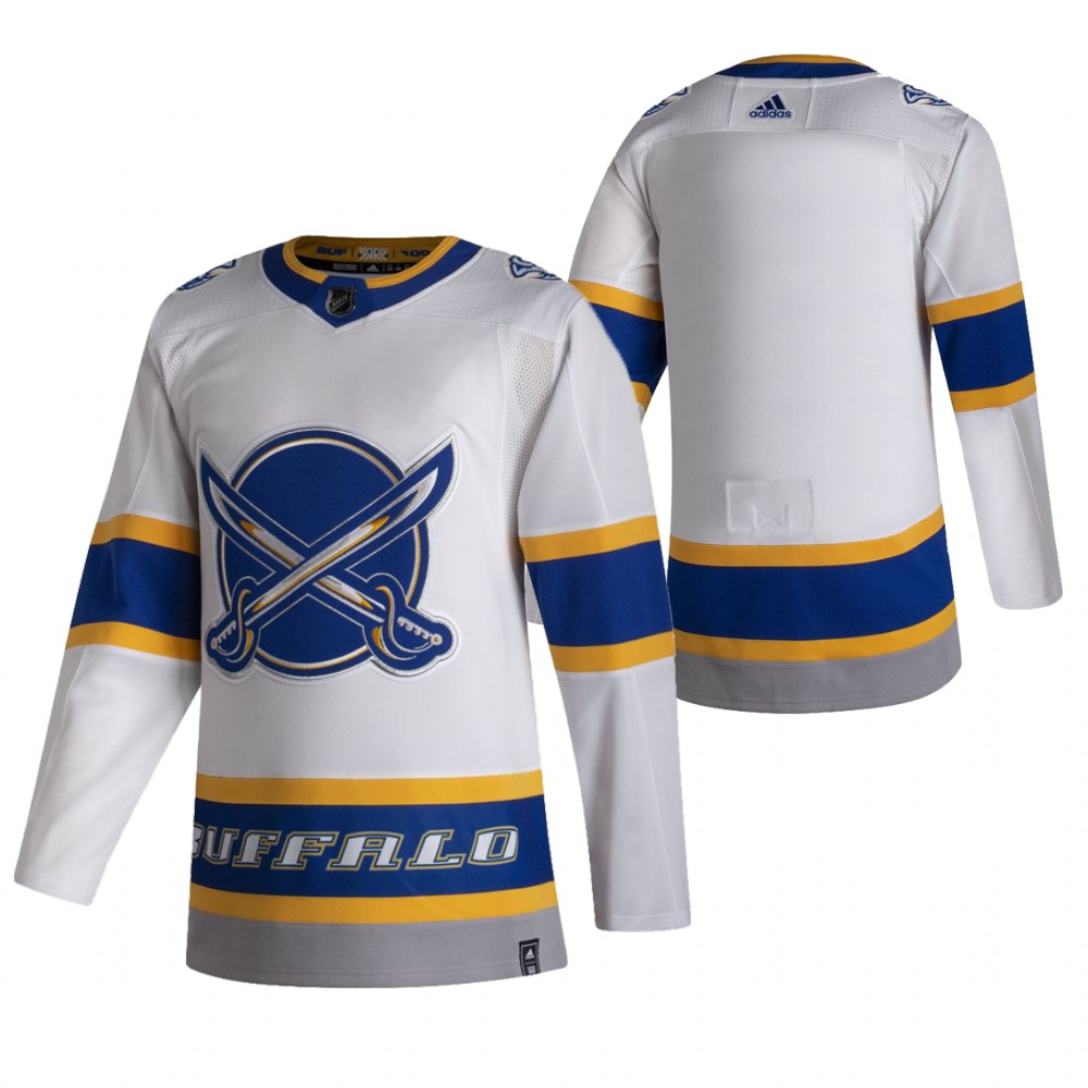 Buffalo Sabres Reverse Retro White Men's Jersey Authentic Pro