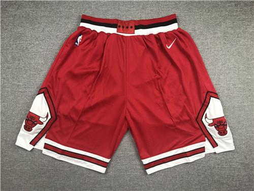 Bulls Red Nike Shorts