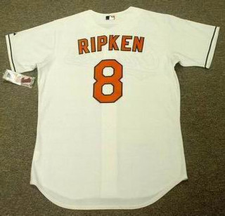 CAL RIPKEN Jr. Baltimore Orioles Majestic Authentic Home Baseball Jersey