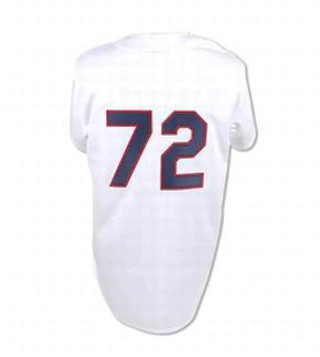 CARLTON FISK Chicago White Sox 1990  Mitchell & Ness  Authentic Throwback Jersey