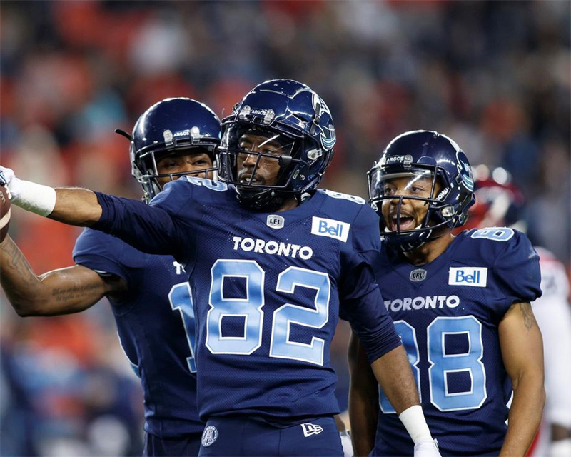 CFL Toronto Argonauts 2021 season Navy Football Jersey