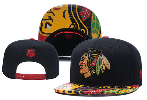 CHICAGO BLACKHAWKS Black Hat--YD