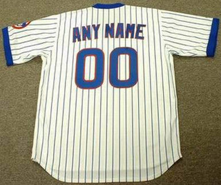 CHICAGO CUBS 1984 Majestic Cooperstown Throwback Home Jersey Customized with  Any Name & Number(s)