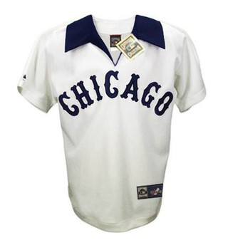 CHICAGO WHITE SOX 1970's Home Majestic Throwback Baseball Jersey