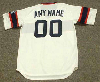 CHICAGO WHITE SOX 1985 Home Majestic Throwback Jersey Customized  Any Name & Number