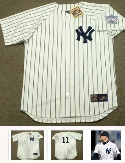CHUCK KNOBLAUCH New York Yankees 1998 Home Majestic Throwback Baseball Jersey
