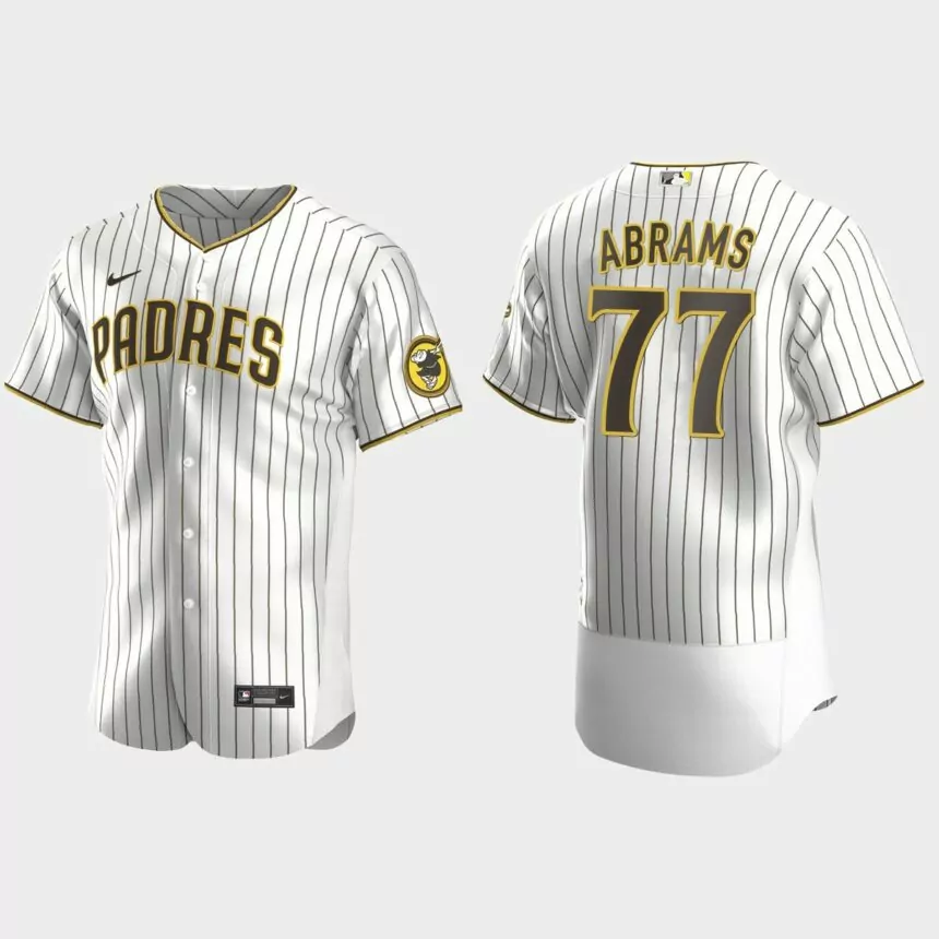 CJ Abrams San Diego Padres Authentic Alternate Jersey – White Brown