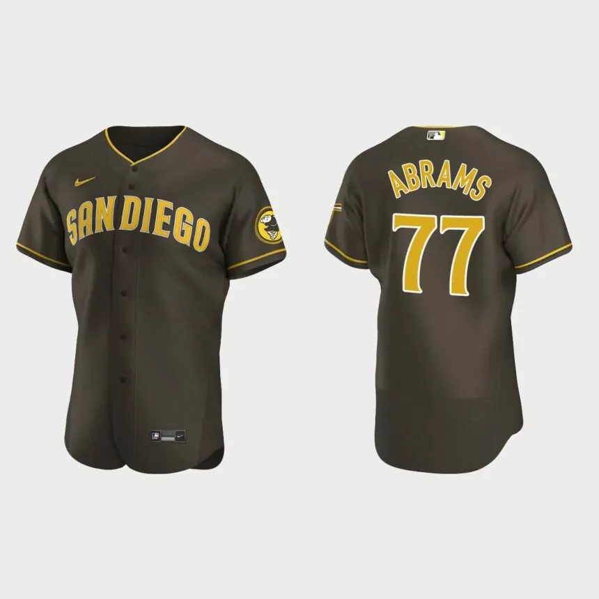 CJ Abrams San Diego Padres Authentic Road Jersey – Brown