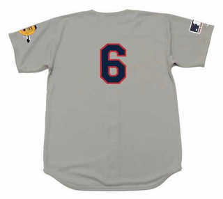 CLETE BOYER Atlanta Braves 1969 Away Majestic Throwback Baseball Jersey