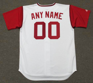 CLEVELAND INDIANS 1969 Majestic Throwback Jersey Customized  Any Name & Number(s)