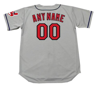 CLEVELAND INDIANS 1990's Majestic Throwback Away Jersey Customized  Any Name & Number(s)