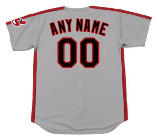 CLEVELAND INDIANS 1990's Majestic Throwback Road Jersey Customized Any Name & Number(s)