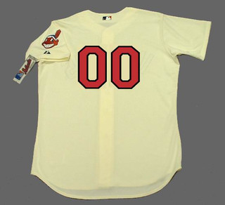 CLEVELAND INDIANS 2015 Majestic Authentic Home Jersey Customized  Any Number(s)