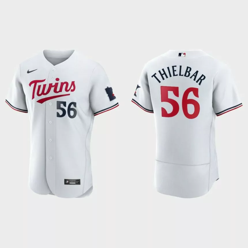 Caleb Thielbar Minnesota Twins 2023 Authentic Jersey – White