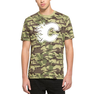 Calgary Flames '47 Alpha T-Shirt Camo