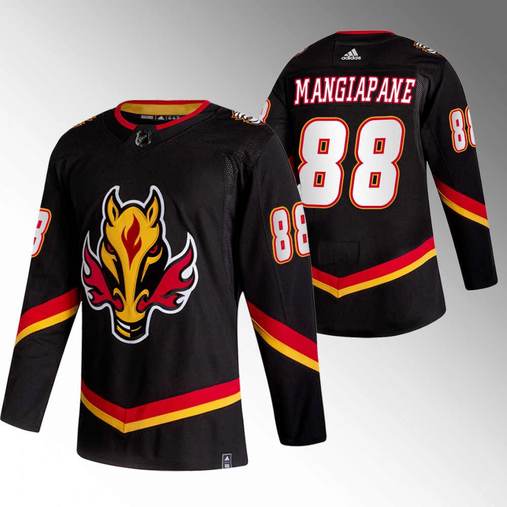 Calgary Flames Andrew Mangiapane Black 2022-23 Alternate Authentic Jersey