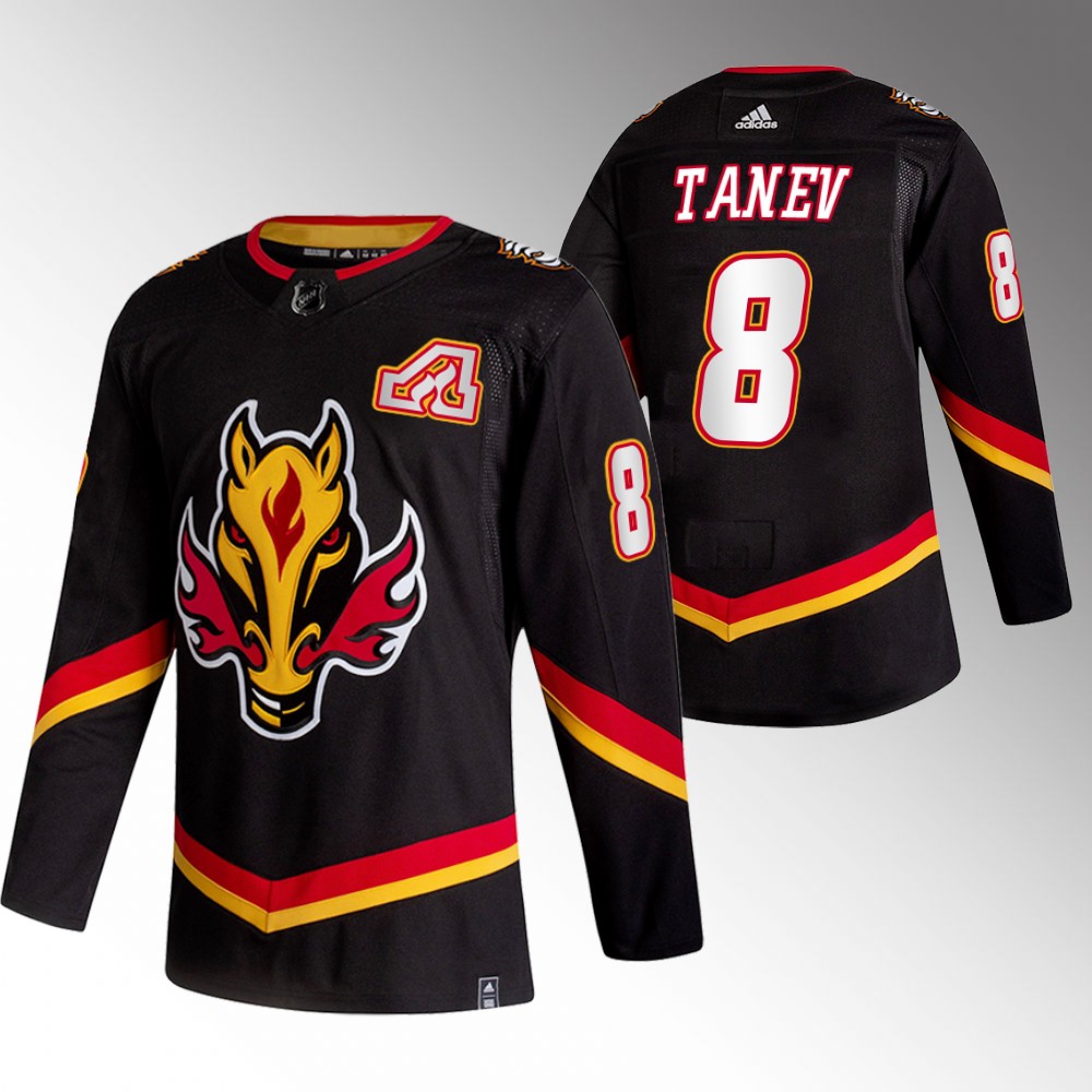 Calgary Flames Christopher Tanev Black 2022-23 Alternate Authentic Jersey