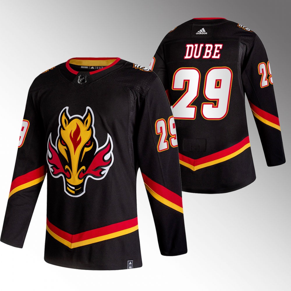 Calgary Flames Dillon Dube Black 2022-23 Alternate Authentic Jersey