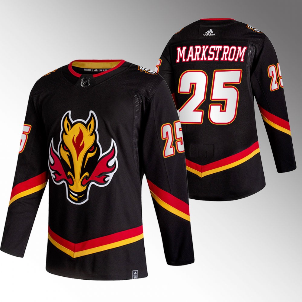 Calgary Flames Jacob Markstrom Black 2022-23 Alternate Authentic Jersey