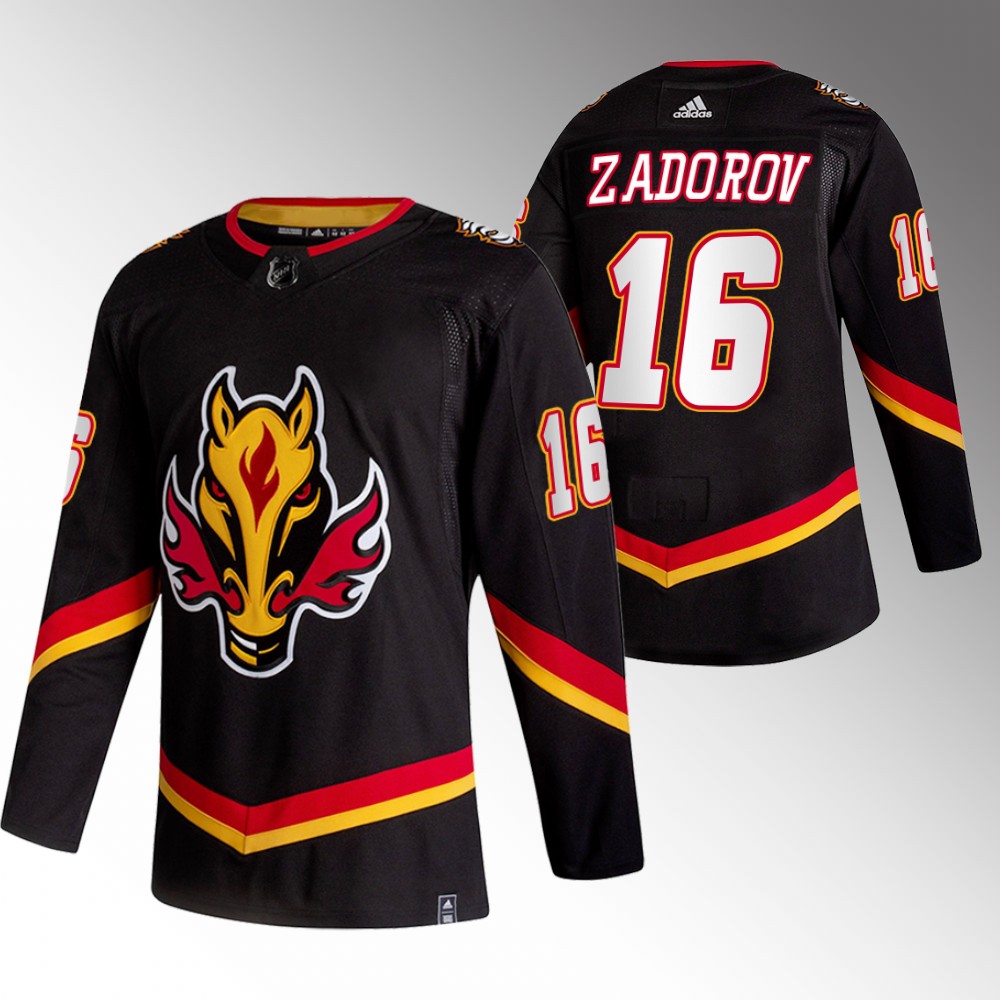 Calgary Flames Nikita Zadorov Black 2022-23 Alternate Authentic Jersey