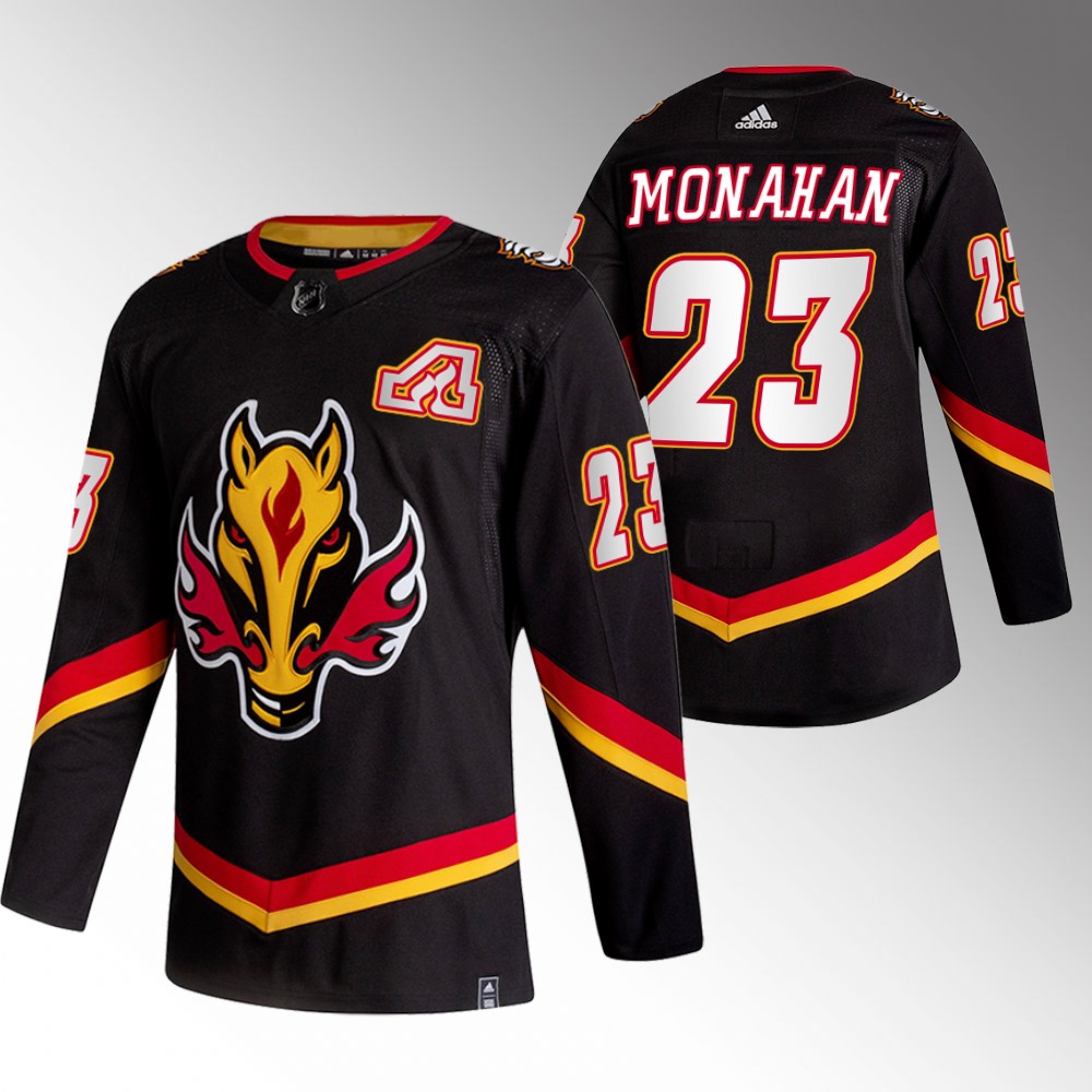 Calgary Flames Sean Monahan Black 2022-23 Alternate Authentic Jersey