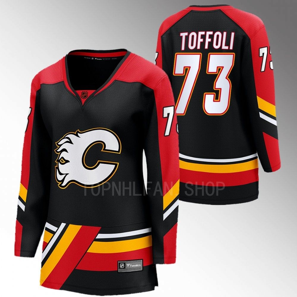 Calgary Flames Tyler Toffoli Women Black 2022 Special Edition 2.0 Jersey