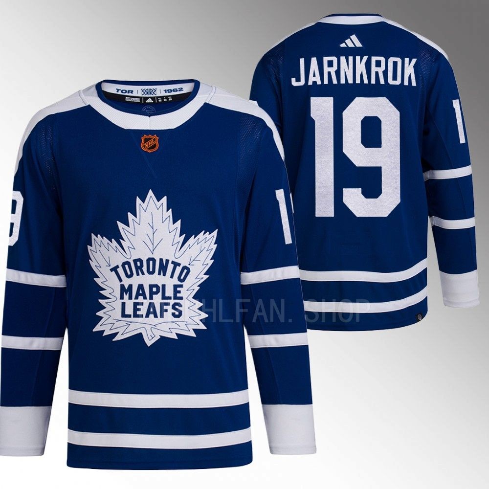 Calle Jarnkrok 2022 Toronto Maple Leafs Blue Reverse Retro 2.0 Authentic Primegreen Jersey
