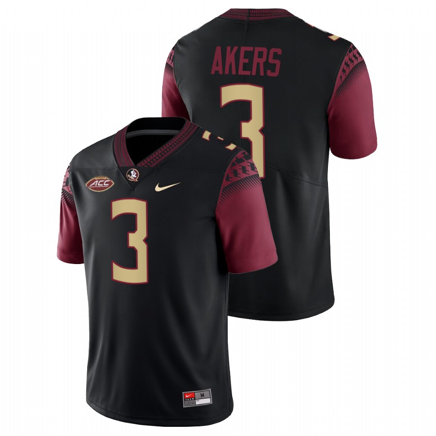 Cam Akers Florida State Seminoles Black College Football Alumni Jersey