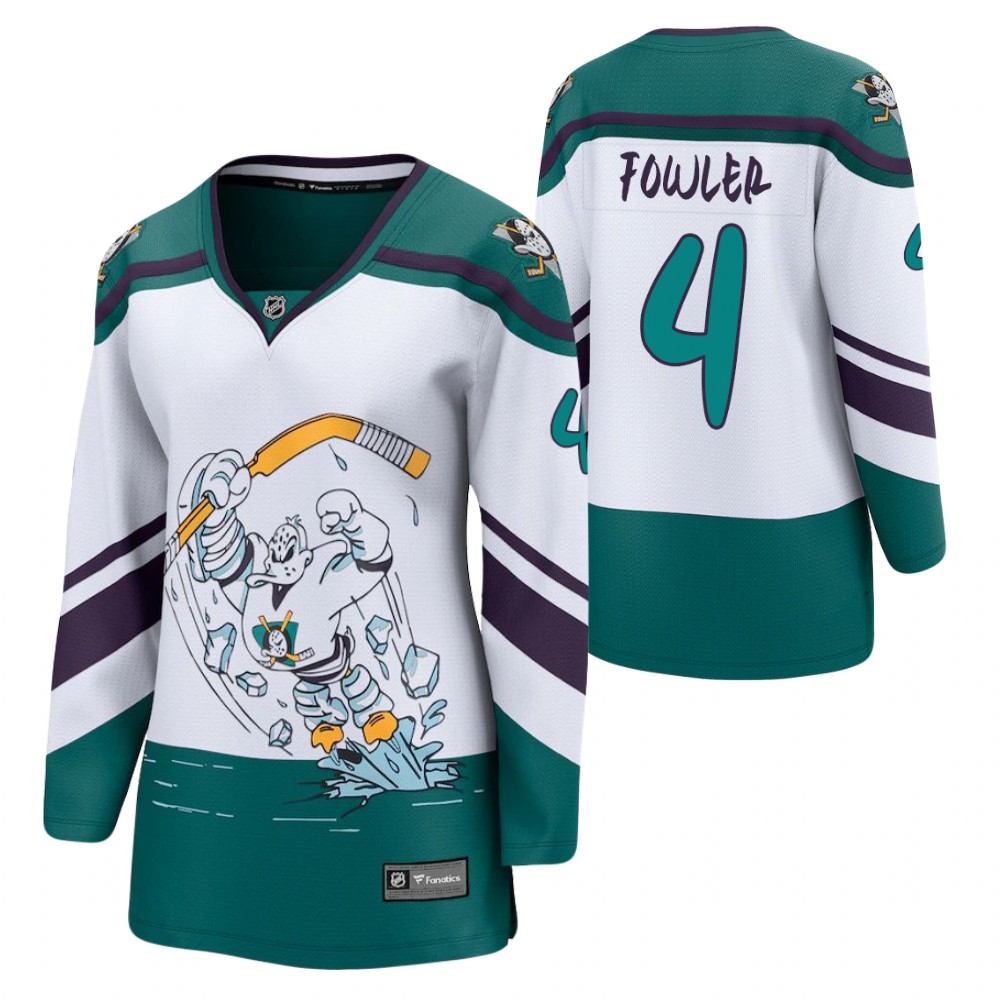 Cam Fowler Anaheim Ducks Reverse Retro White Women Jersey