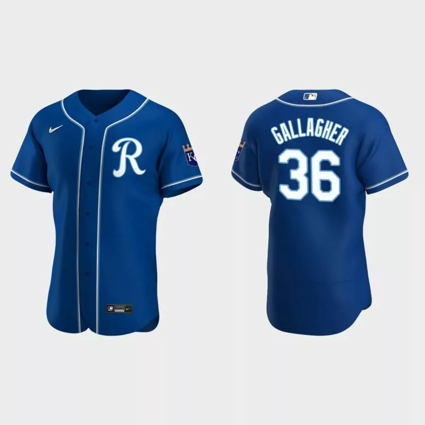 Cam Gallagher #36 Kansas City Royals Authentic Jersey – Royal