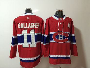 Canadiens 11 Brendan Gallagher Red Adidas Jersey