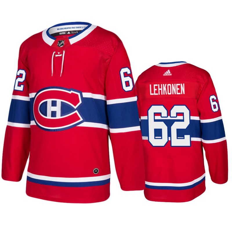 Canadiens Artturi Lehkonen Red Home Jersey
