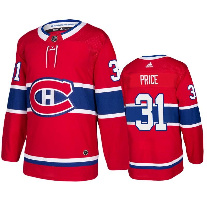 Canadiens Carey Price Red Home Jersey