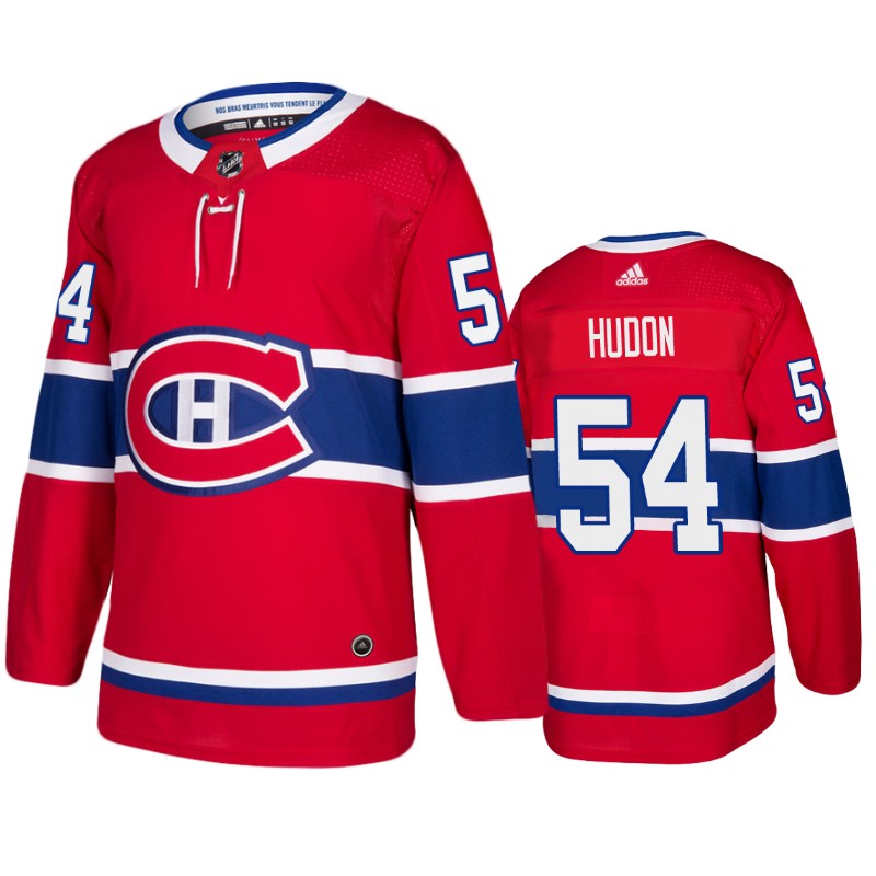 Canadiens Charles Hudon Red Home Jersey