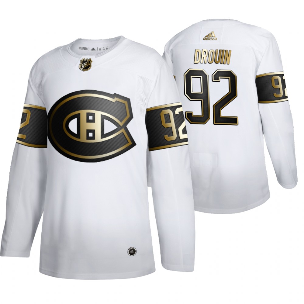 Canadiens Jonathan Drouin Men's Authentic NHL Golden Edition Jersey