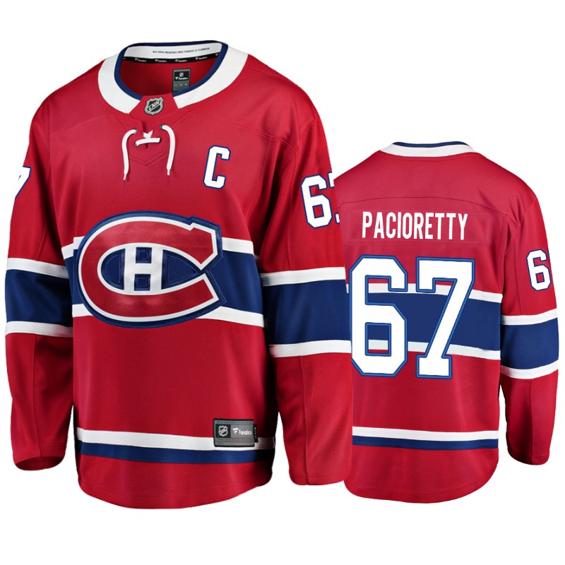 Canadiens Max Pacioretty Red Breakaway Home Jersey