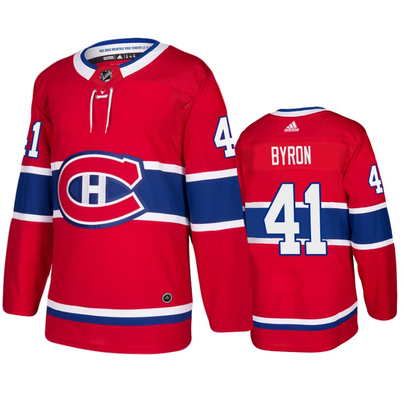 Canadiens Paul Byron Red Home Jersey