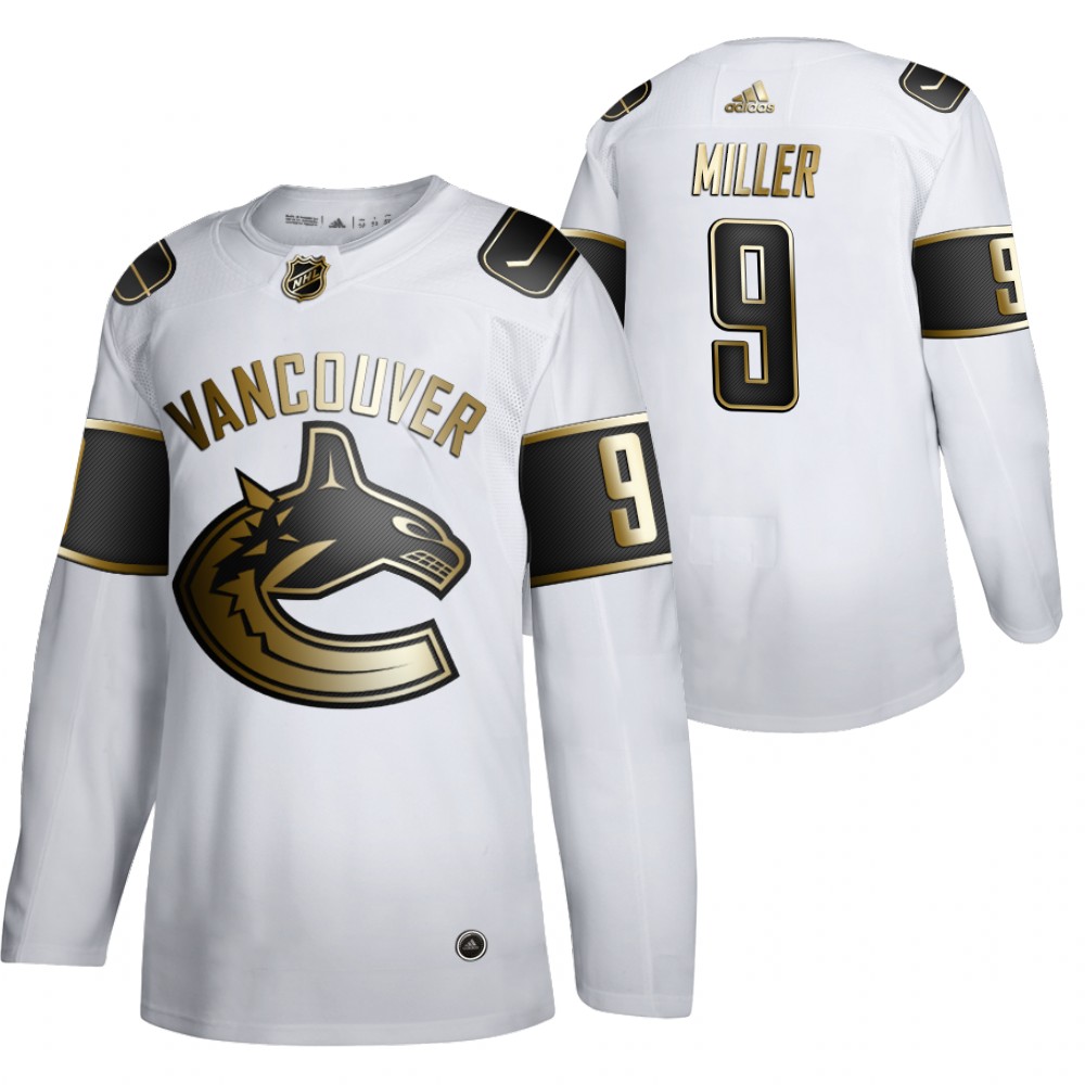 Canucks J.T. Miller Men Authentic Golden Edition Jersey
