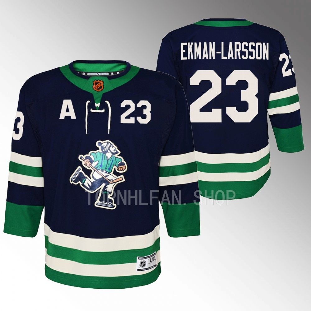 Canucks Oliver Ekman-Larsson 2022 Special Edition 2.0 Jersey Youth Premier