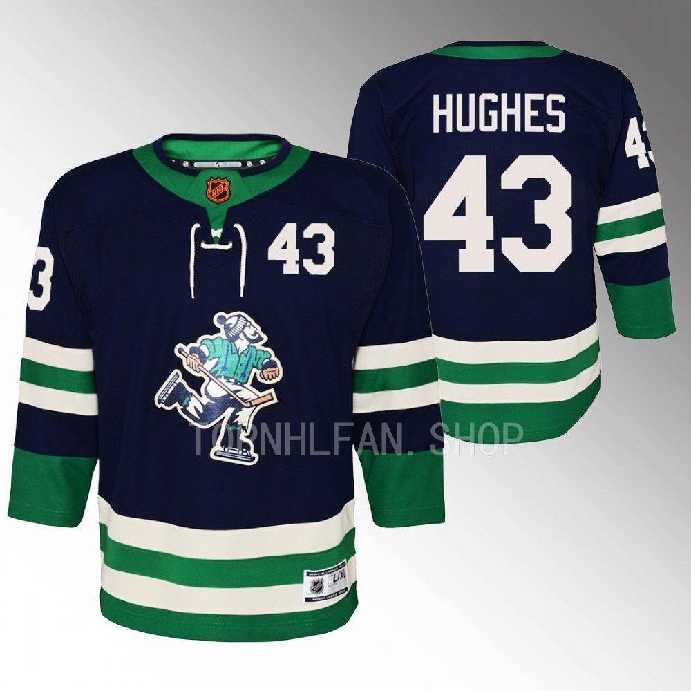 Canucks Quinn Hughes 2022 Special Edition 2.0 Jersey Youth Premier