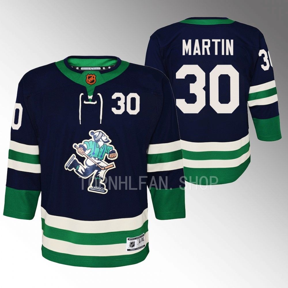 Canucks Spencer Martin 2022 Special Edition 2.0 Jersey Youth Premier