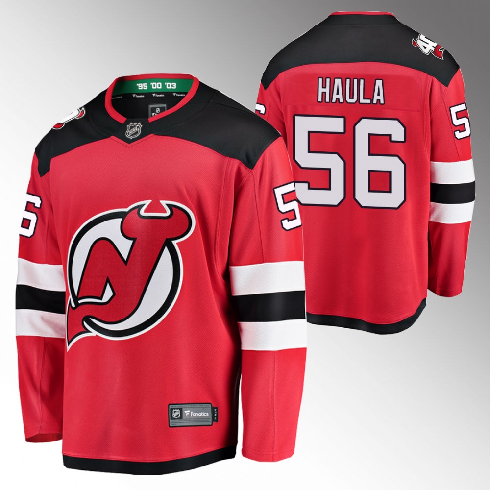 Capitals #56 Erik Haula Red 2022 Home Jersey