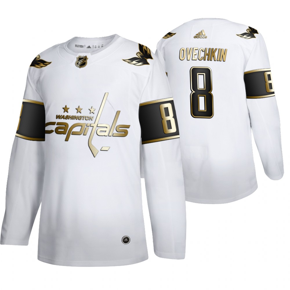 Capitals Alexander Ovechkin Men's Authentic NHL Golden Edition Jersey